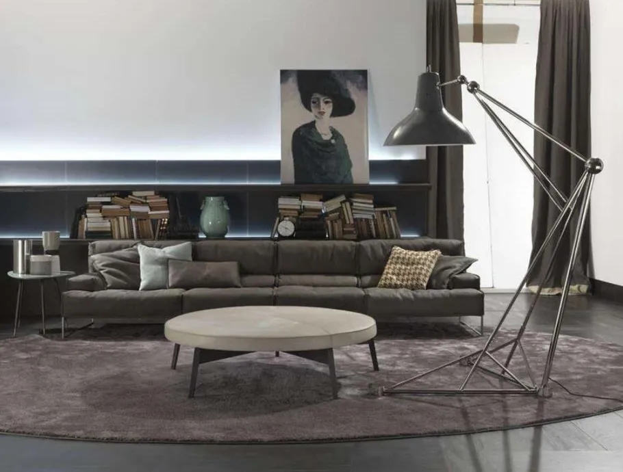 Outlet Pamono Floor Lamp in Aluminum