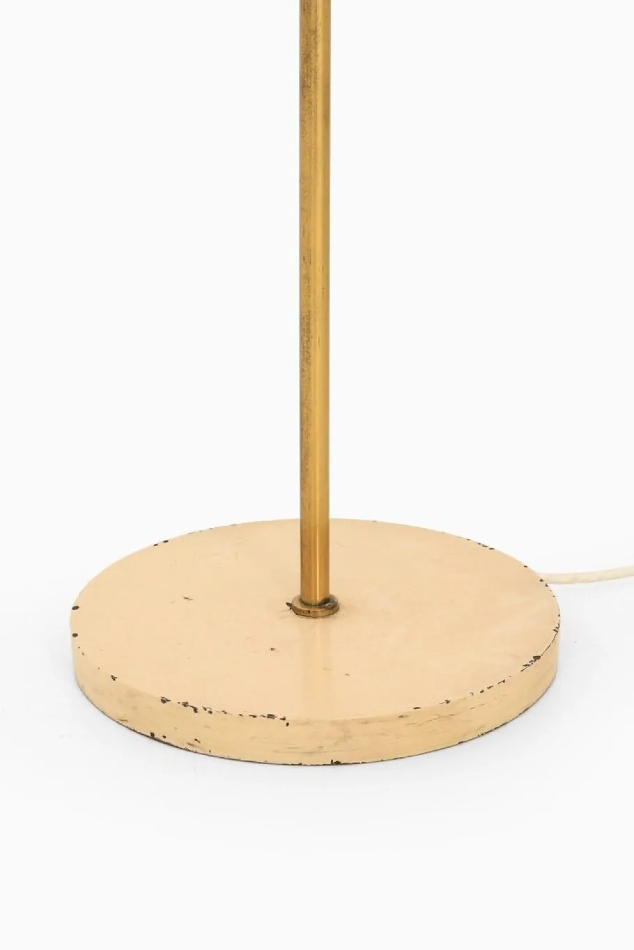 Sale Pamono Floor Lamp in Bronze and Brass with Glass Shades attributed to Poul Henningsen, 1940s