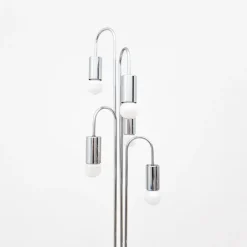 Sale Pamono Floor Lamp in Chromed Metal, 1970s