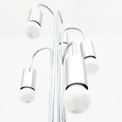 Sale Pamono Floor Lamp in Chromed Metal, 1970s