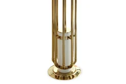 Outlet Pamono Floor Lamp in Gold and Brass
