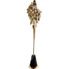 Outlet Pamono Floor Lamp in Gold-Plated Brass, Marble and Swarovski Crystals