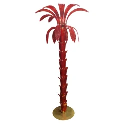 New Pamono Floor Lamp in Murano Glass, 1980s