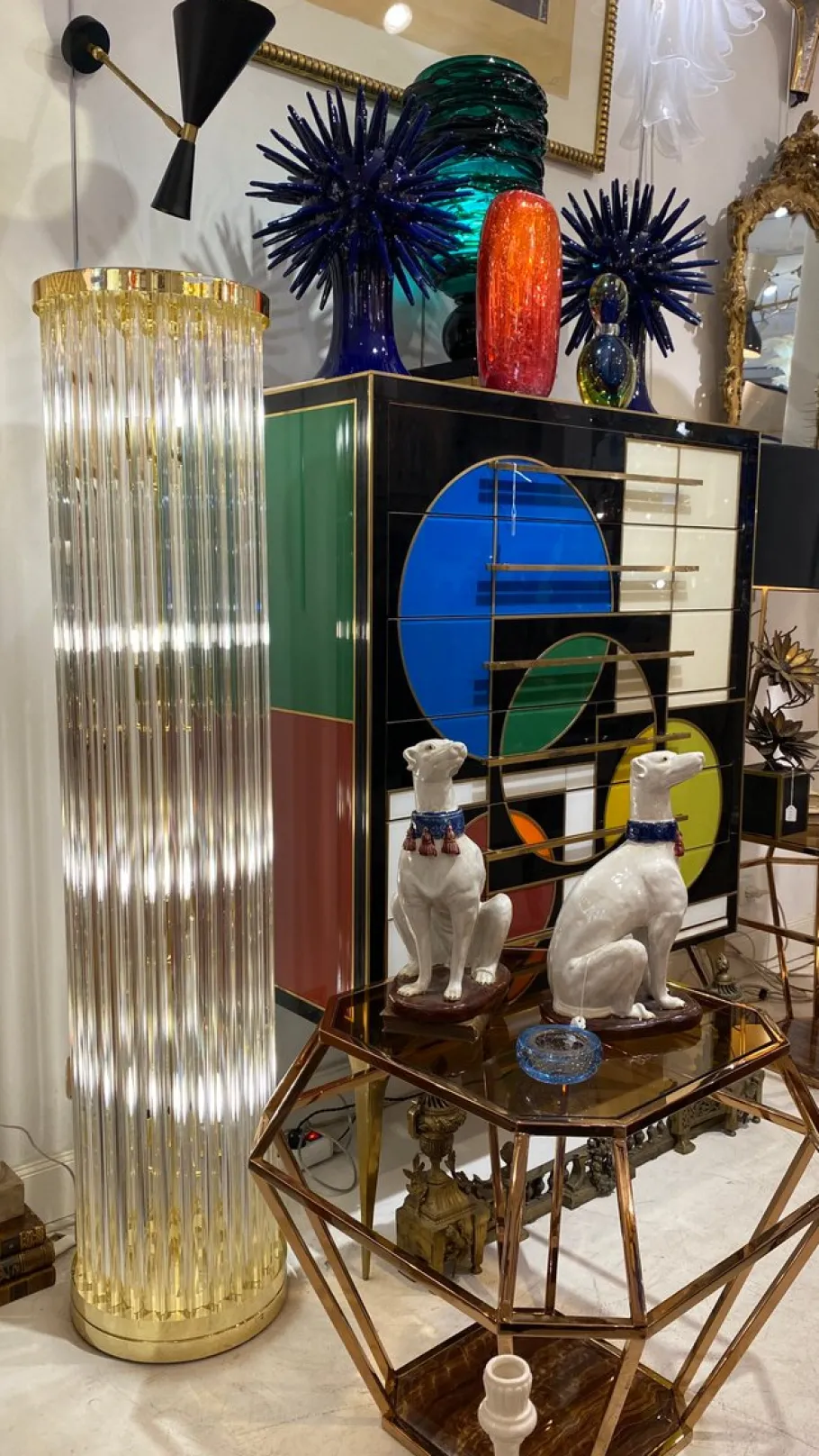 Hot Pamono Floor Lamp in Murano Glass