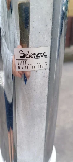 Discount Pamono Floor Lamp in Opaline Glass