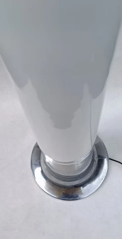 Discount Pamono Floor Lamp in Opaline Glass