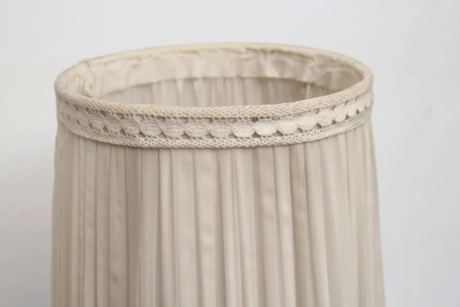 Online Pamono Floor Lamp in Red Glass, 1955