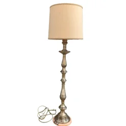 Hot Pamono Floor Lamp in Silver by Emanuelli & Pastore for Castaudi & Gautero, 1960s