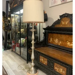 Hot Pamono Floor Lamp in Silver by Emanuelli & Pastore for Castaudi & Gautero, 1960s