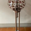Clearance Pamono Floor Lamp in Steel and Murano Glass attributed to Mazzega, Italy, 1960s