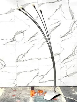 Hot Pamono Floor Lamp in Steel by Goffredo Reggiani for Reggiani, 1970