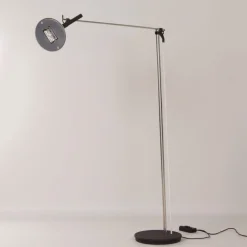 Hot Pamono Floor Lamp Lyda by S. Asahara and Y. Kimura for Luci, Italy, 1980s