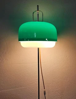 Online Pamono Floor Lamp Medusa in Green attributed to Luigi Massoni for Guzzini, 1970s