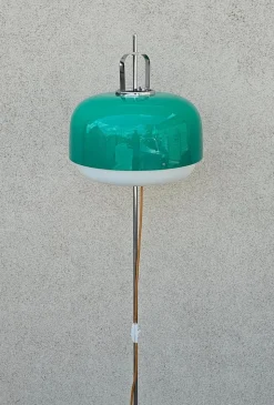 Online Pamono Floor Lamp Medusa in Green attributed to Luigi Massoni for Guzzini, 1970s