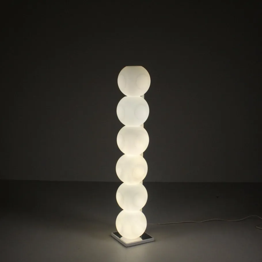 Clearance Pamono Floor Lamp Mod.440 from Luci Italia