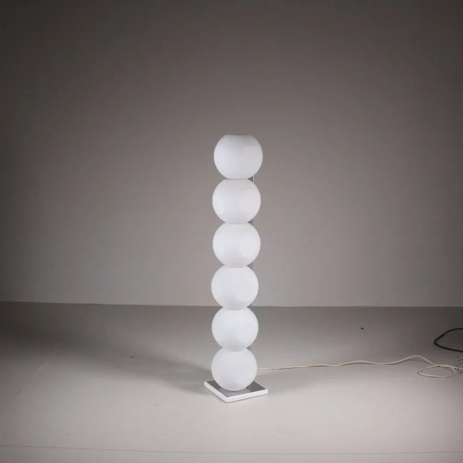 Clearance Pamono Floor Lamp Mod.440 from Luci Italia