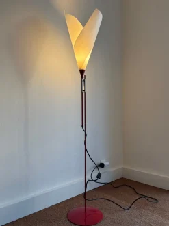 Pamono Floor Lamp Model Calla by Marcello Cuneo for Valenti Luce