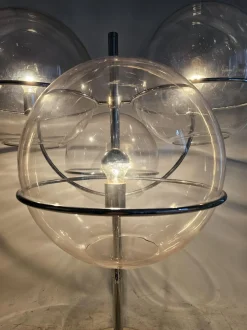 Clearance Pamono Floor Lamp Model Lyndon by Vico Magistretti for O Luce, Denmark, 1970s