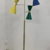 Pamono Floor Lamp with 3 Adjustable Cones from Stilnovo, Italy, 1950s
