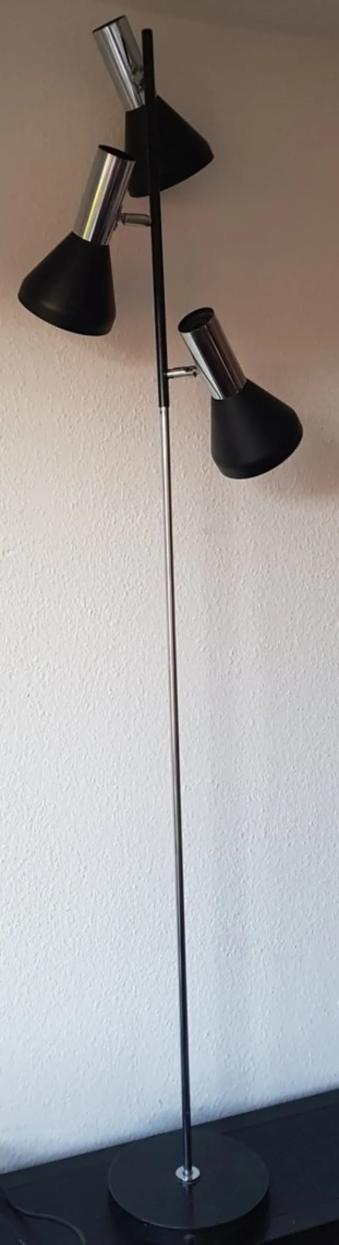 Clearance Pamono Floor Lamp with 3 Spotlights from Cosack, 1970s