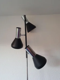 Clearance Pamono Floor Lamp with 3 Spotlights from Cosack, 1970s