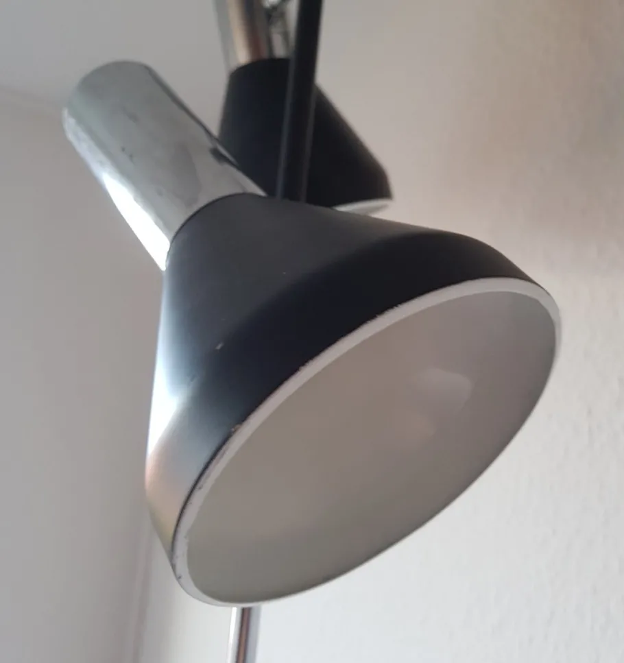 Clearance Pamono Floor Lamp with 3 Spotlights from Cosack, 1970s