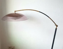 Discount Pamono Floor Lamp With Acrylic Glass Shade from Stilux Milano, 1960s