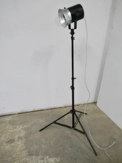 Clearance Pamono Floor Lamp with Camera Tripod from IFF Manfrotto Bassano, 1970s