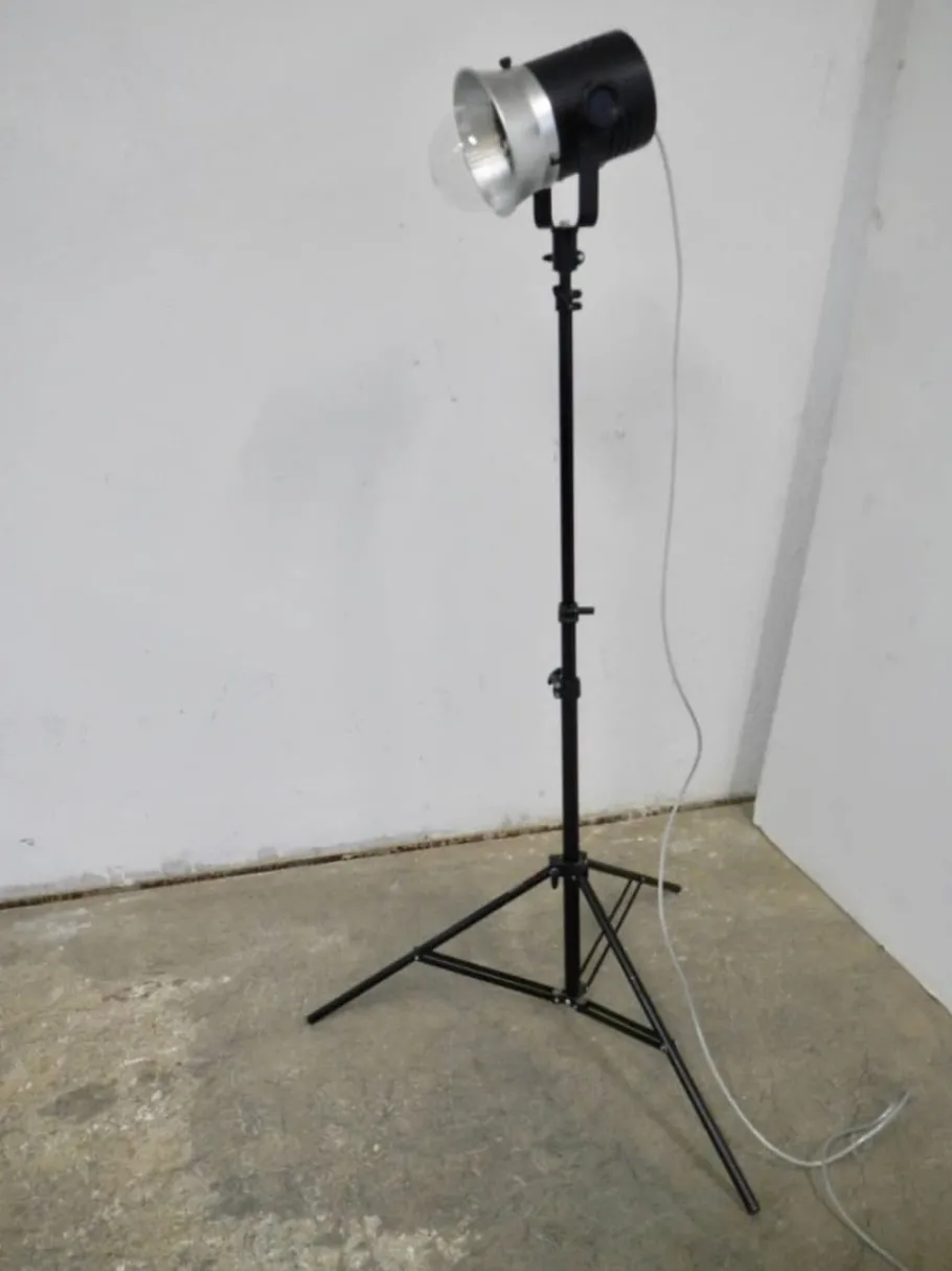 Clearance Pamono Floor Lamp with Camera Tripod from IFF Manfrotto Bassano, 1970s