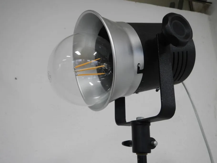 Clearance Pamono Floor Lamp with Camera Tripod from IFF Manfrotto Bassano, 1970s