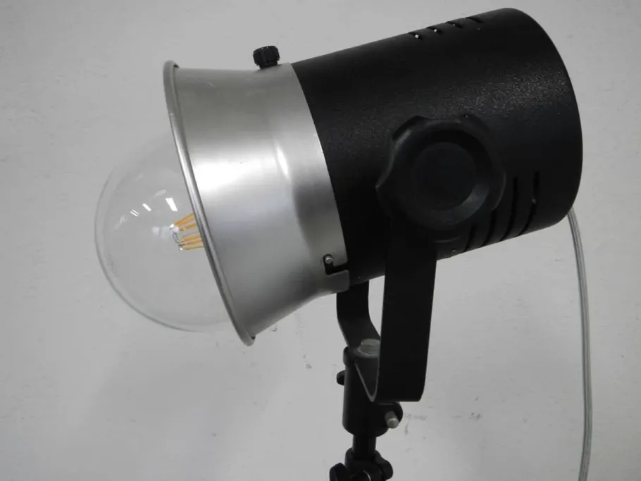 Clearance Pamono Floor Lamp with Camera Tripod from IFF Manfrotto Bassano, 1970s