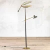 Hot Pamono Floor Lamp with Diffusers attributed to Angelo Lelii for Arredoluce, 1960s