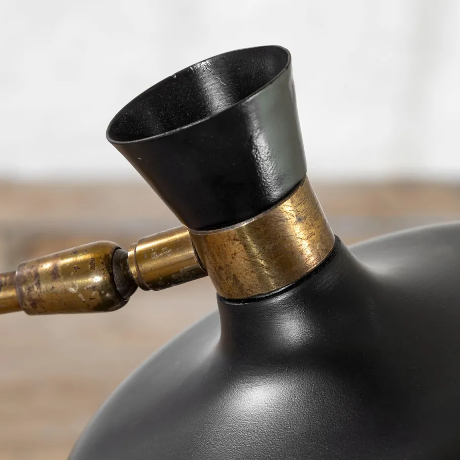 Hot Pamono Floor Lamp with Diffusers attributed to Angelo Lelii for Arredoluce, 1960s