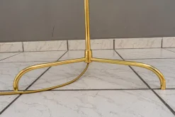 Discount Pamono Floor Lamp with Fabric Shade from Rupert Nikoll, Vienna, 1950s