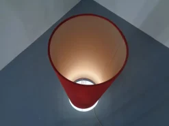 Online Pamono Floor Lamp with Illuminated Glass Stand from Doria Leuchten, 1960s