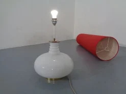 Online Pamono Floor Lamp with Illuminated Glass Stand from Doria Leuchten, 1960s