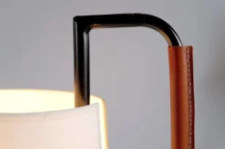 Pamono Floor Lamp with Magazine Rack from Mado Jolain, France, 1956
