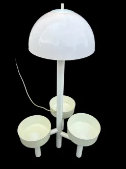 Discount Pamono Floor Lamp with Plant Holder, 1970s