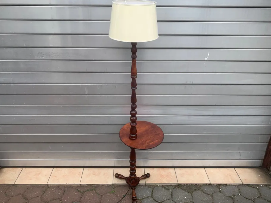 New Pamono Floor Lamp with Shelf, 1970s