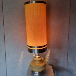 Online Pamono Floor Lamp with Yellow Shade, 1970s