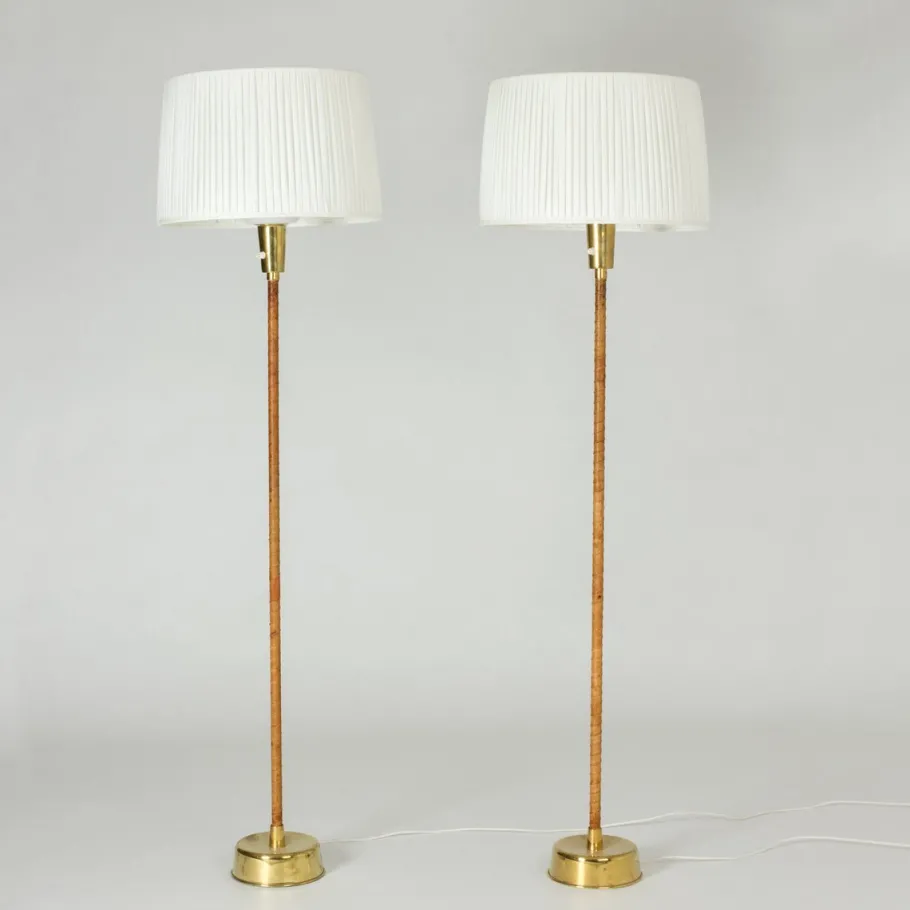 Sale Pamono Floor Lamps by Lisa Johansson-Pape for Orno, 1950s, Set of 2