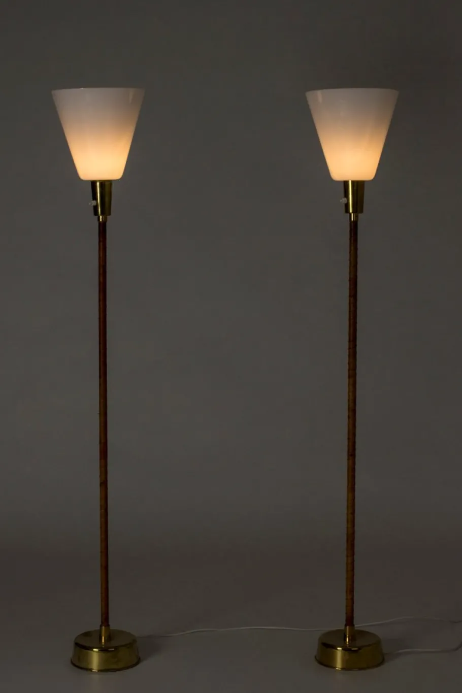 Sale Pamono Floor Lamps by Lisa Johansson-Pape for Orno, 1950s, Set of 2