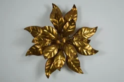 Online Pamono Florentine Flower Shape Wall Lamp by Hans Kögl, 1960s