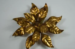 Online Pamono Florentine Flower Shape Wall Lamp by Hans Kögl, 1960s