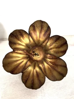 Online Pamono Florentine Flower Wall Sconces, 1960s, Set of 2