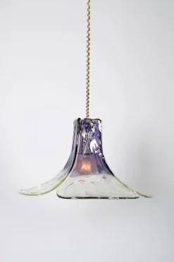 Online Pamono Flower Pendant Lamp by Carlo Nason for Mazzega