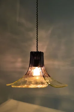Online Pamono Flower Pendant Lamp by Carlo Nason for Mazzega