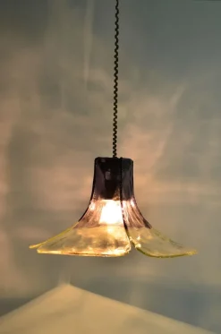 Online Pamono Flower Pendant Lamp by Carlo Nason for Mazzega
