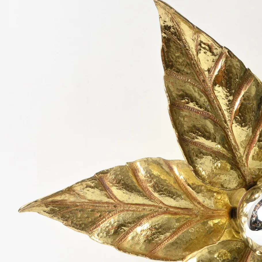 Clearance Pamono Flower-Shaped Wall Lamp by Willy Daro for Massive, 1970s