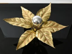 Clearance Pamono Flower-Shaped Wall Lamp by Willy Daro for Massive, 1970s